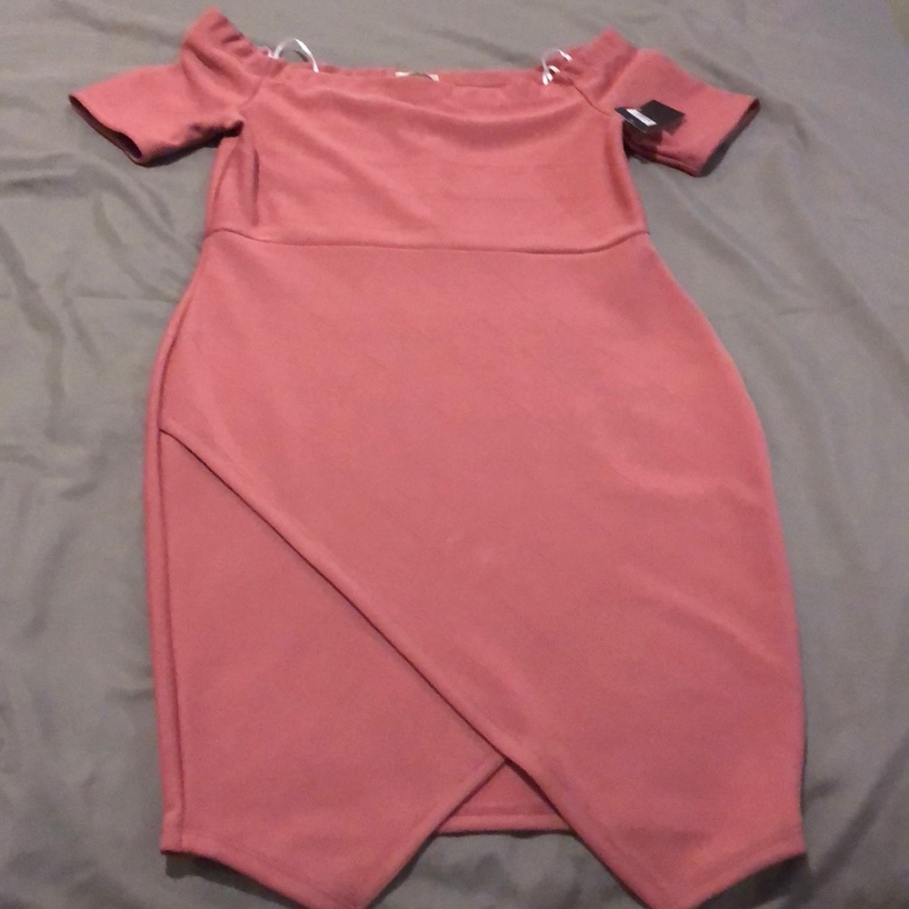 Dress,   The color is more like brown pink.   New